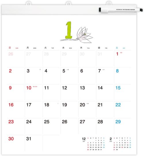 ほぼ日 ほぼ日ホワイトボードカレンダー 2025