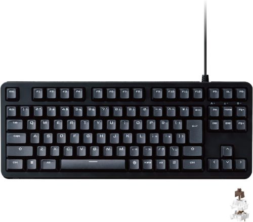エレコム(ELECOM) メカニカルゲーミングキーボード TK-GK20TBK