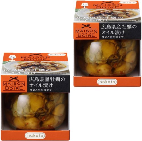 ナカト(nakato) メゾンボワール 広島県産牡蠣のオイル漬け ひよこ豆を添えて