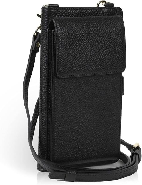 ラシエム(LASIEM) 本革手帳型カード入れお札入れ付きスマホポシェット