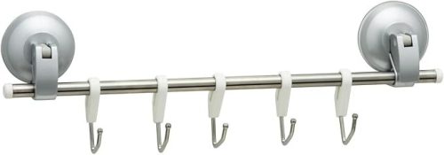 レック(LEC) SG キッチン5連フック レバー式吸盤 K-816