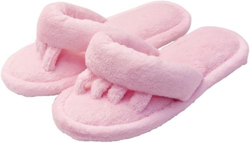 アルファックス(alphax) ふんわりパイルの低反発5本指スリッパ