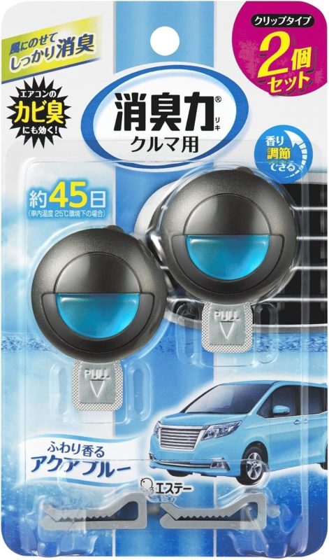 エステー 消臭力 クルマ用 クリップタイプ