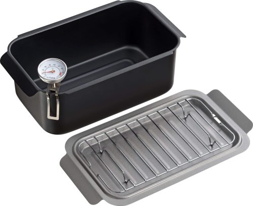 和平フレイズ ポコフリット IH対応角型揚げ鍋 アミ 温度計付 RB-2701