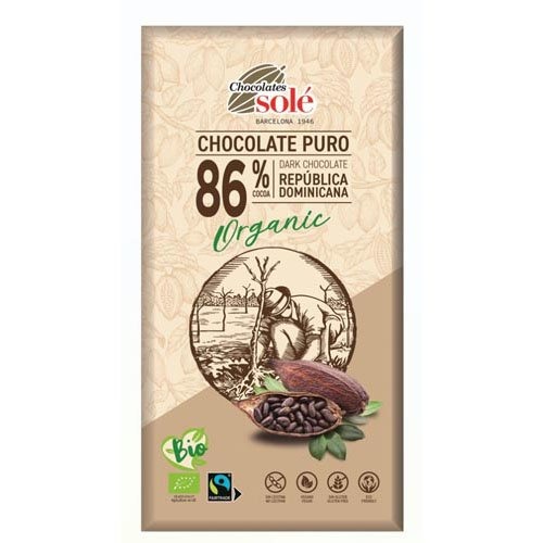 チョコレートソール オーガニック ダークチョコレート 86%