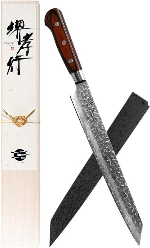 堺孝行 ダマスカス 柳刃 270mm