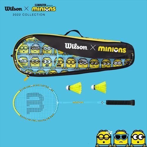 ウィルソン(Wilson) MINIONS 2.0 BADMINTON SET WR105610F2