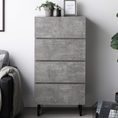 ラシク(RASIK) Stova 異素材MIX ワイド4段 幅60cm 2555348