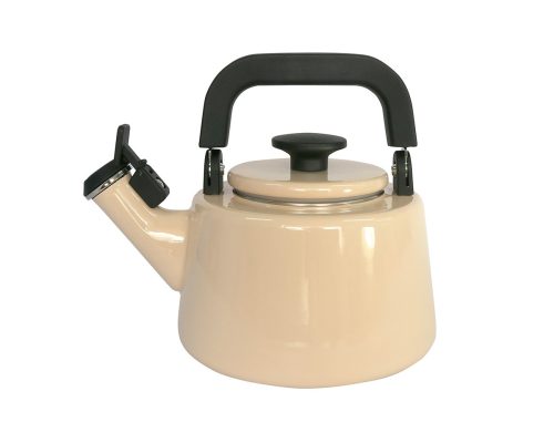 富士ホーロー(FUJIHORO) コットンシリーズ 2.1L 笛吹ケトル CTV-2.1L