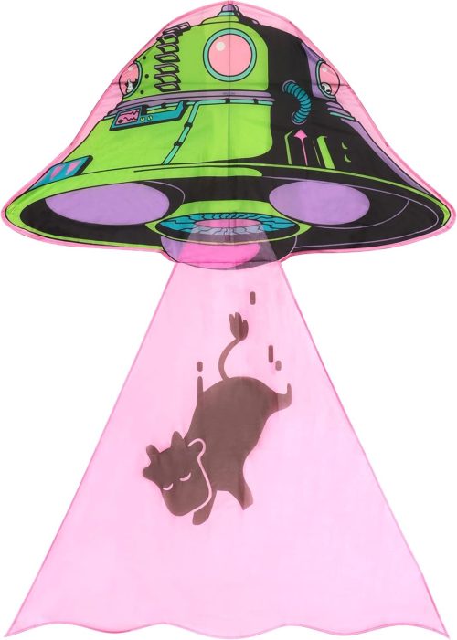 池田工業社 2Dカイト UFO 連れ去られる牛 000350550