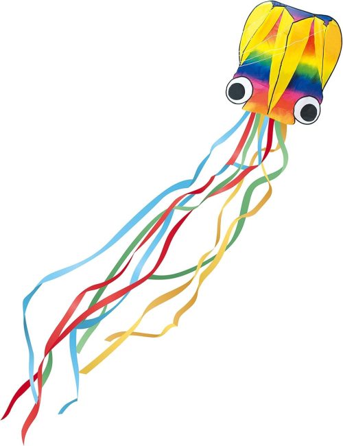 池田工業社 3Dカイト 虹色タコちゃん 000350530