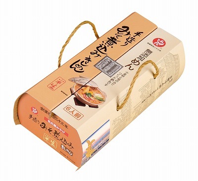 吉田麺業 半生みそ煮込きしめん みそ付