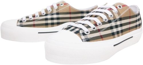 バーバリー(BURBERRY) チェック コットンスニーカー