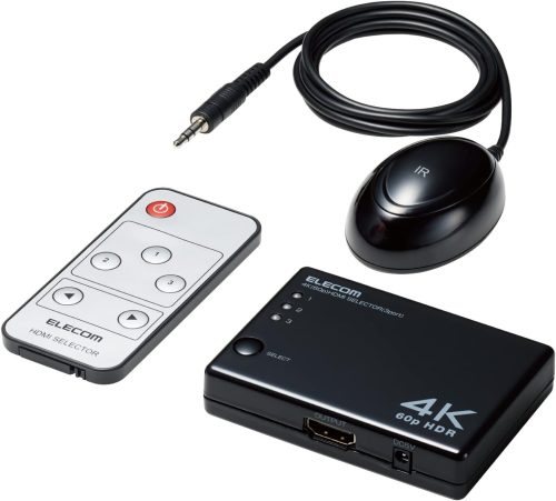 エレコム(ELECOM) HDMI切替器 DH-SW4KA31BK