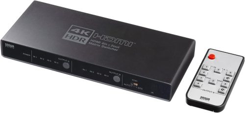 サンワサプライ(SANWA SUPPLY) HDMIマトリックス切替器 SW-HDR42H
