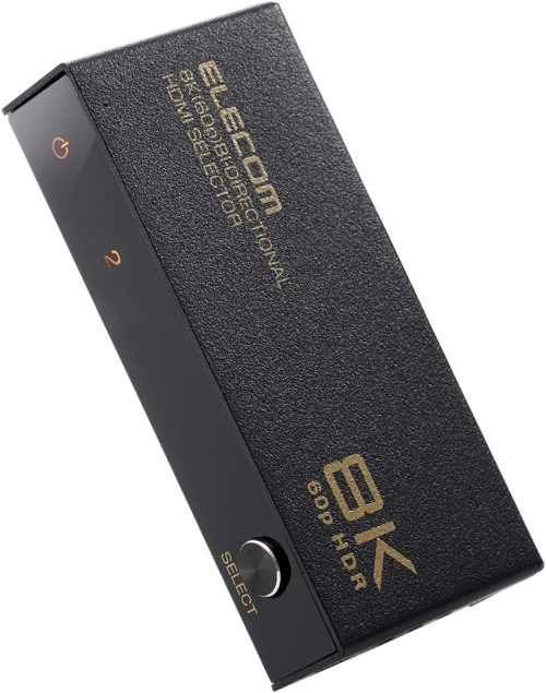 エレコム(ELECOM) HDMIR切替器 双方向タイプ DH-SW8KBD21BK