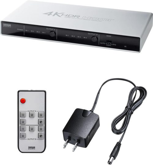 サンワサプライ(SANWA SUPPLY) HDMIマトリックス切替器 400-SW039