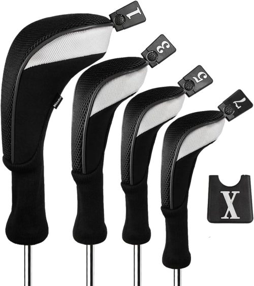 Andux ゴルフクラブヘッドカバー 4個セット MT/MG30