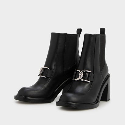 チャールズ & キース(CHARLES & KEITH) Gabine ガビーヌ ブロックヒールアンクルブーツ