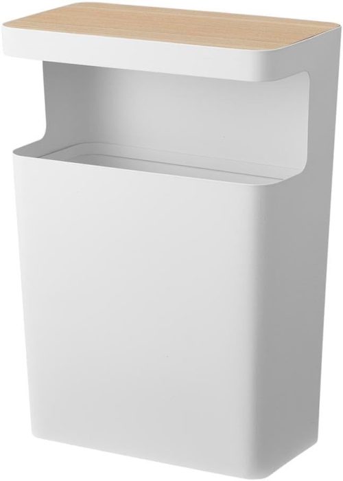 山崎実業 天板付きトラッシュカン リン 角型 1981