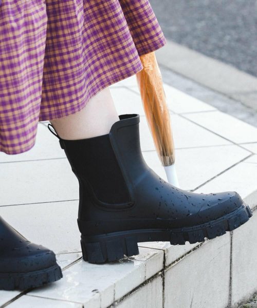 アーバンリサーチ(URBAN RESEARCH) 厚底サイドゴアラバーブーツ