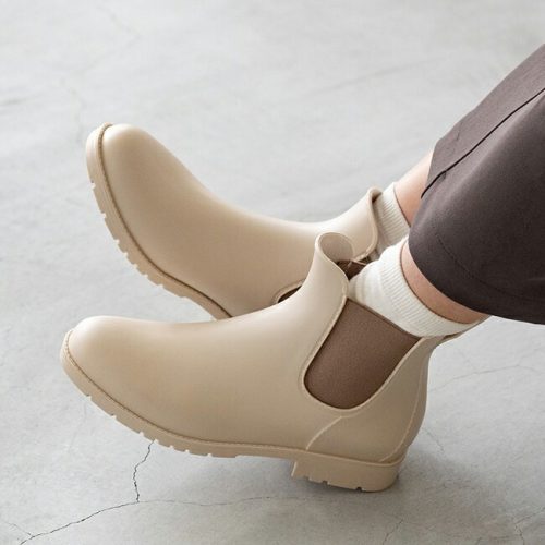 メヌエ(menue) サイドゴア レインブーツ