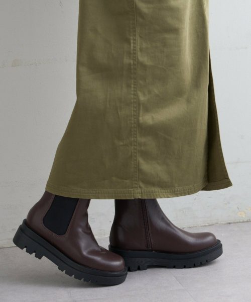 チャオパニックティピー(CIAOPANIC TYPY) ZIP付きサイドゴアブーツ