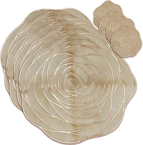 GTM Smith ランチョンマット コースター セット 4人分