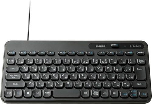 エレコム(ELECOM) 有線ミニキーボード TK-CM10UMKBK