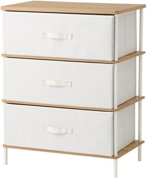 ニトリ(NITORI) 3段チェスト PST2