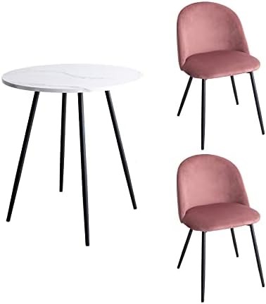 家具350 Mia 大理石柄ダイニング3点セット g116008