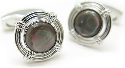 サイモンカーター(SIMON CARTER) 黒蝶貝カフリンクス