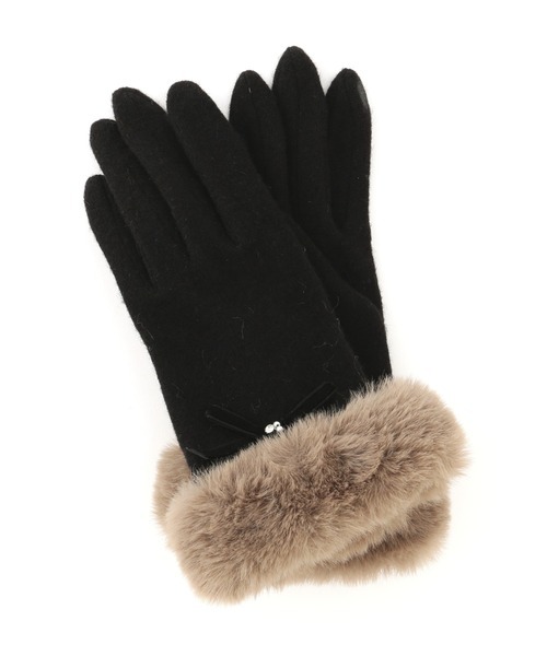 ジル バイ ジルスチュアート(JILL by JILLSTUART) プチリボンジャージグローブ