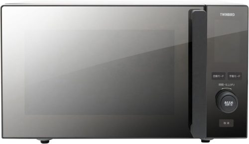 ツインバード(TWINBIRD) センサー付フラット電子レンジ DR-E273B