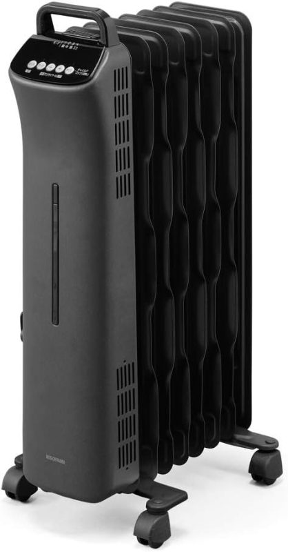 アイリスオーヤマ(IRIS OHYAMA) オイルヒーター ウェーブフィン 入切タイマー IWHD-1208M