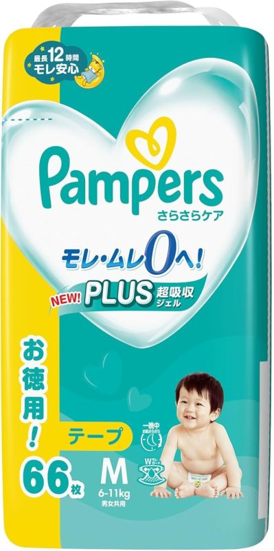 プロクター・アンド・ギャンブル(P&G) パンパース さらさらケア テープ Mサイズ