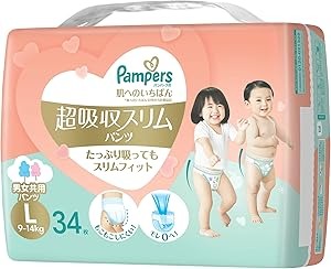プロクター・アンド・ギャンブル(P&G) パンパース 超吸収スリムパンツ Lサイズ