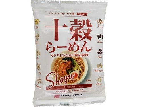 桜井食品 ノンフライ十穀らーめん しょうゆ