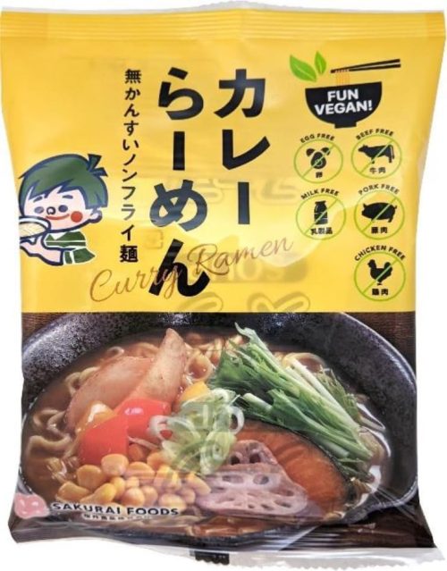 桜井食品 VEGAN カレーらーめん