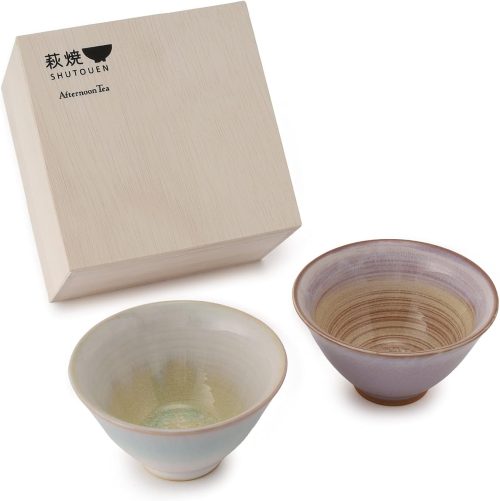 アフタヌーンティー(afternoon tea) 萩焼飯碗ペアセット HC69