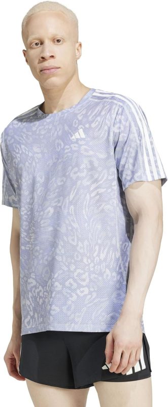 アディダス(adidas) オウン ザ ラン クライマクール スリーストライプス半袖Tシャツ JD7774