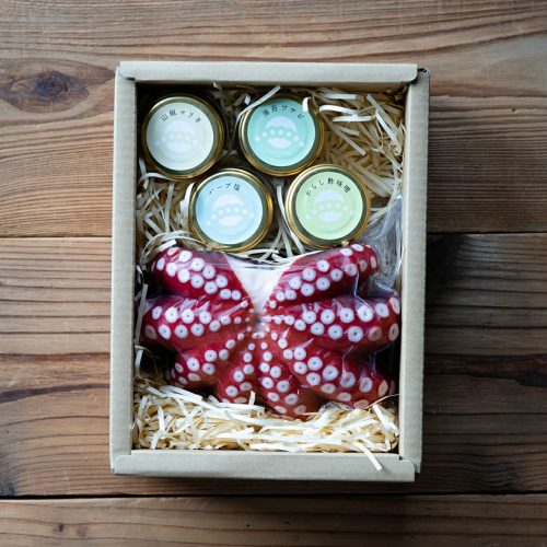 金楠水産 明石だこ+ソース4種