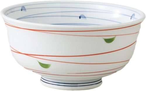 西海陶器 乱線紋 軽量丼 41739