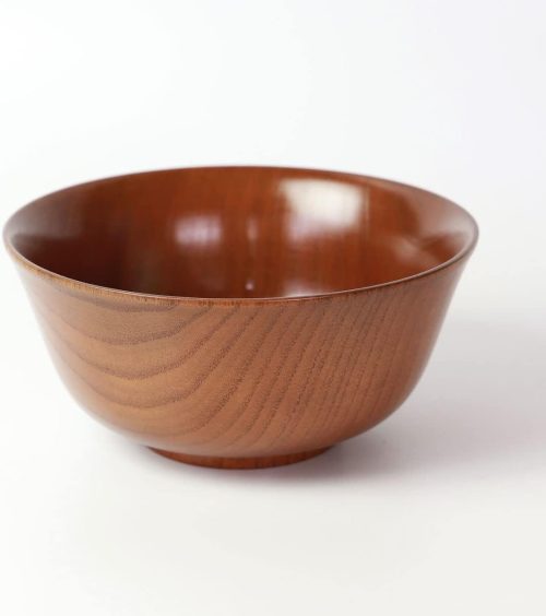 みよし漆器本舗 天然木製 特大 丼ぶり tw-119