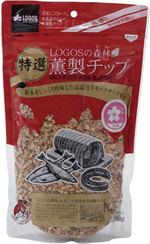 ロゴス(LOGOS) LOGOSの森林 特選薫製チップ300g サクラ 81066200
