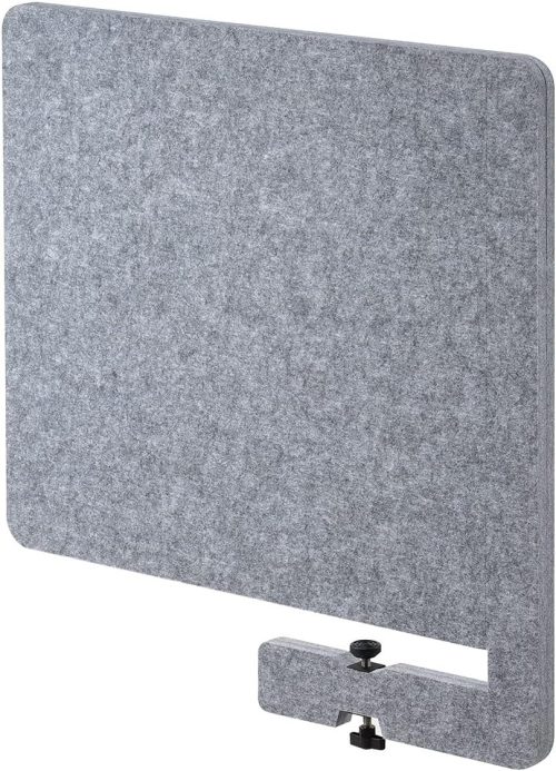 サンワサプライ(SANWA SUPPLY) デスクトップパネル クランプ式 ライトグレー 100-DPT010LGY