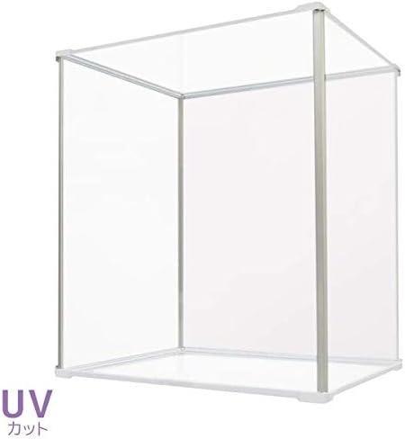 セミー工業 Fケース UVカット コレクションケース ノーマル型上下透明アクリルタイプ 背面クリア FCN-400344-UV