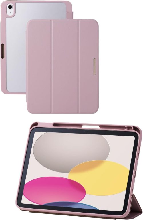 エレコム(ELECOM) フラップケース ソフトレザー &me TB-A24RWVJM3