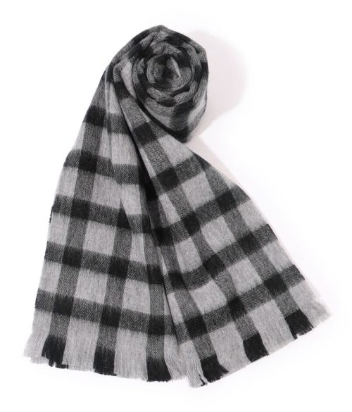 トゥモローランド(TOMORROUWLAND) カシミヤ チェック ミニマフラー