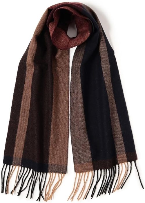 ビームスハート(BEAMS HEART) ウール パネルチェック マフラー